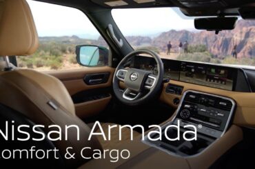 2026 Nissan Armada SUV | Comfort & Cargo Features