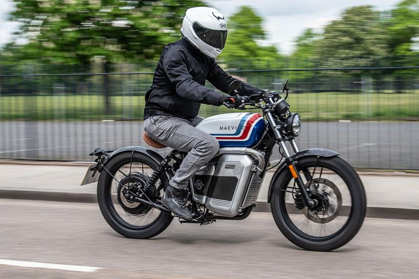 Maeving RM1S on road