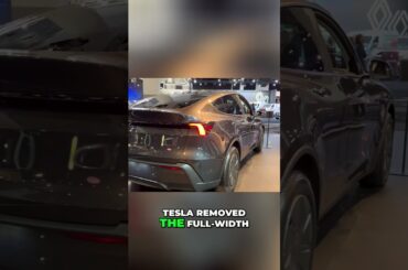 Tesla Model Y Standard - What Features Did They Cut!  #electriccar #automobile #tesla