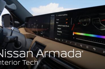 2026 Nissan Armada SUV | Interior Tech Features