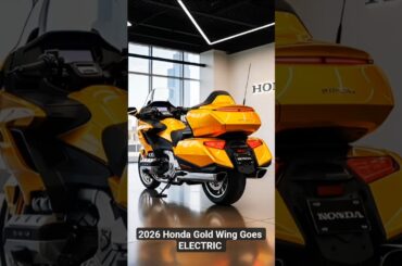 2026 Honda Gold Wing Goes ELECTRIC | Full Electric Touring Bike Concept Review