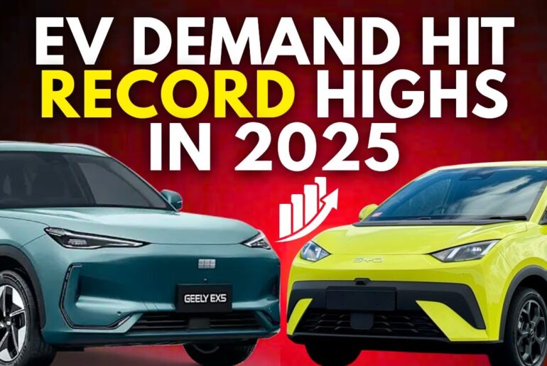 Electric Car Sales Skyrocket 20% Worldwide in 2025; Canada and the U.S FALL!