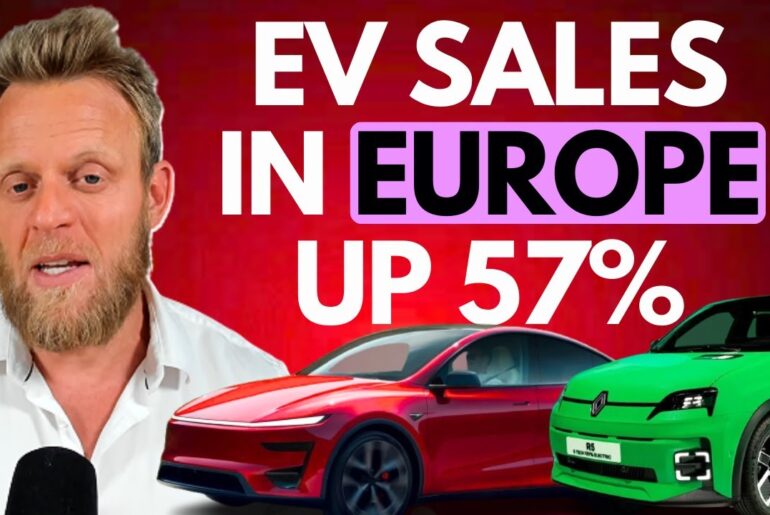 Electric Car Sales Skyrocket 57% in Europe - Tesla Dominates in Final Month
