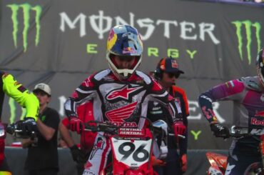 Hunter Lawrence an Inspired 2nd at Anaheim 2 Supercross