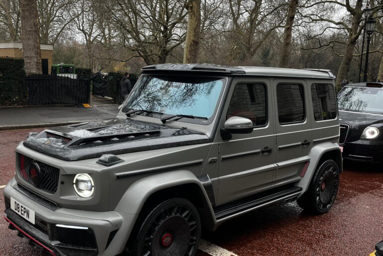 [Mercedes-AMG G 63 Mansory] spotted in London