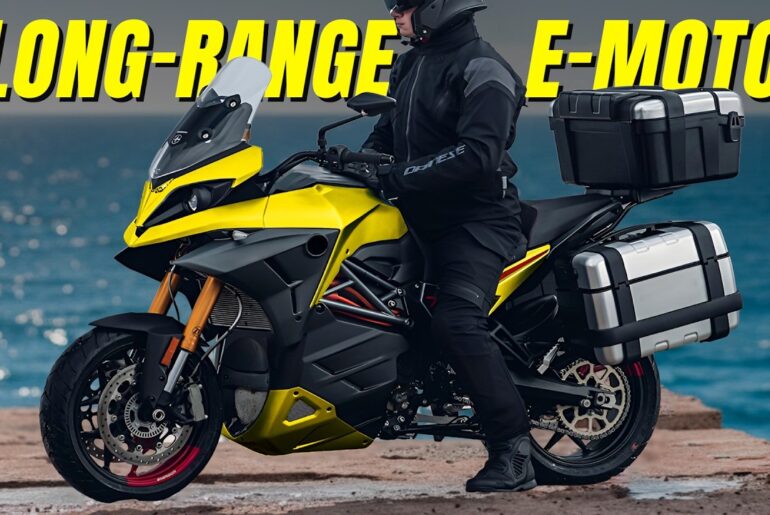 Top 10 Longest Range Electric Motorcycles with Batteries Reaching 33 KWh