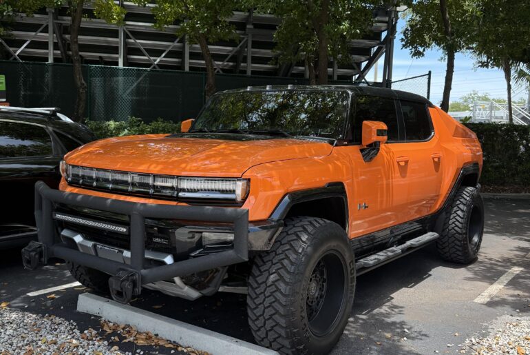 The [ Hummer EV ]makes no sense at all, but it’s a beautiful beast