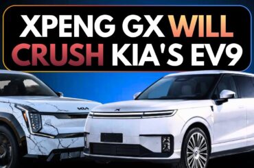 3 ROW Large Xpeng GX SUV Gets EV and EREV Power & L4 Self Driving