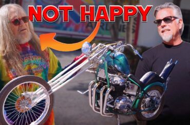 I'm Turning This 70's Chopper Into An Ev... And Rick Fairless Is Not Happy
