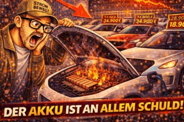 GEBRAUCHTE E-AUTOS: Der Akku ist an allem schuld!