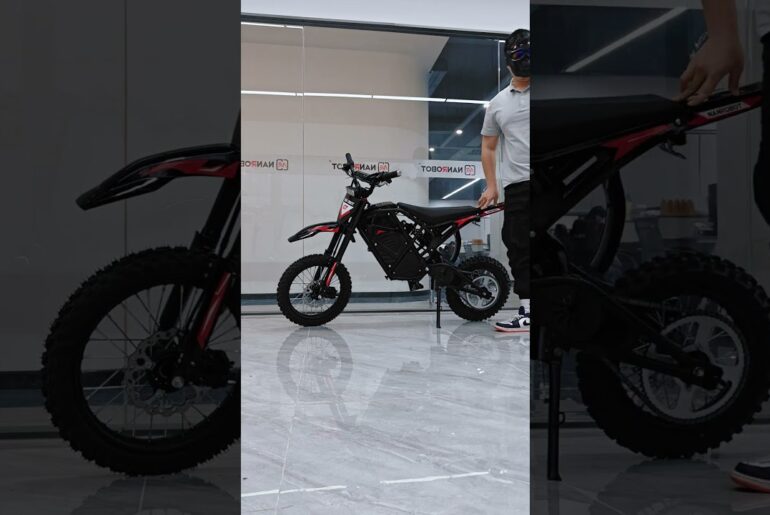 The game changer Nanrobot first electric dirt bike GTR