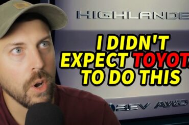 The 2027 Toyota Highlander is a HUGE surprise.