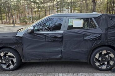 New Hyundai EV spotted that looks like the Crater SUV Concept