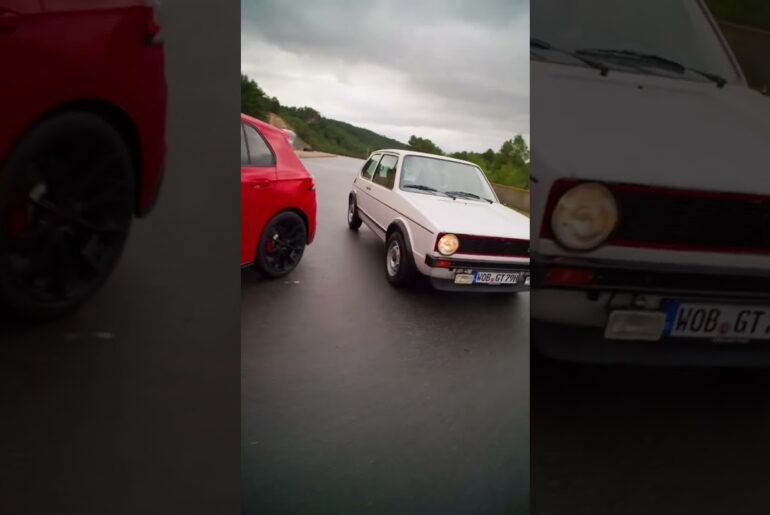 Where it started.Where it stands today. #Volkswagen #GTI50