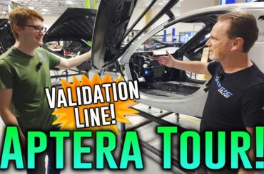 Aptera Solar EV Factory Tour! Validation Line Details & CEO Interview!