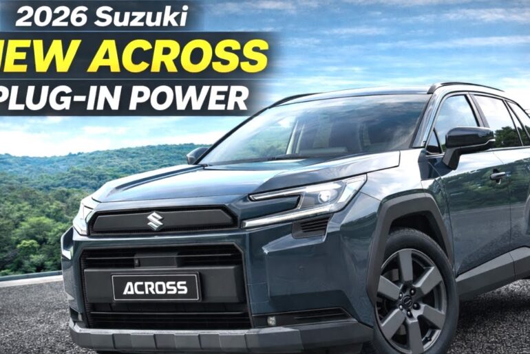 New 2026 Suzuki Across Brings RAV4 Plug In Hybrid Tech