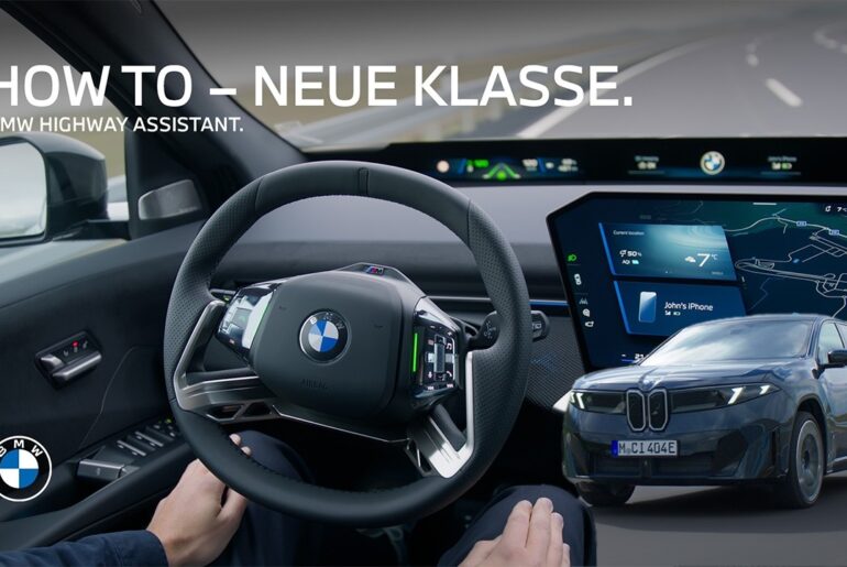 How-To: Hands-free Driving and Overtaking with the Highway Assistant & BMW Operating System X.