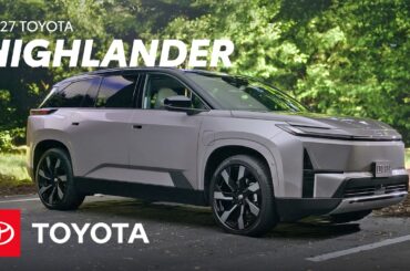 2027 Toyota Highlander Overview | Toyota