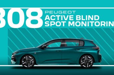 Peugeot Tutorials | 308 and 308 SW Active Blind Spot Monitoring