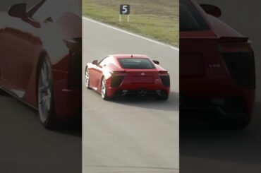 Just enough exhaust note to make you want more. #LexusLFA #TBT
