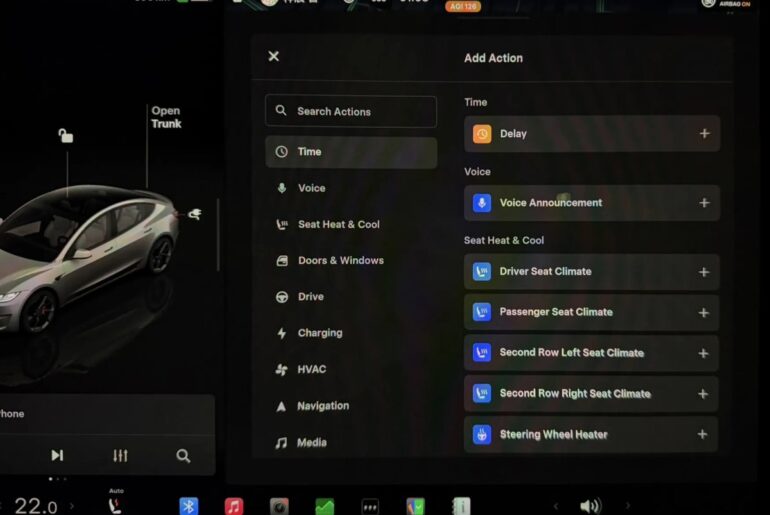 Tesla’s New Automations Feature in Action [VIDEO]