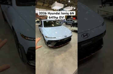 641hp Ioniq 6N Is Here! #ev #cars #hyundai #supercar #automotive