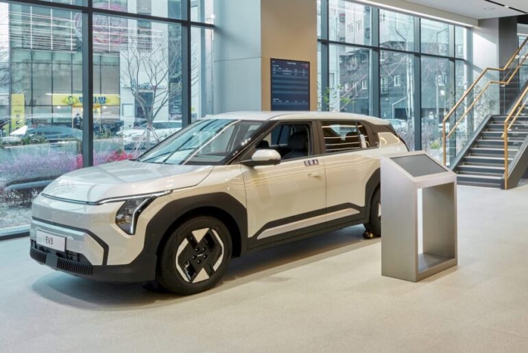 Kia's EVs come to life at its new flagship store