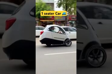 Full Futuristic Mini One Seater Car Arrives in India! #MiniCar #FutureEV #IndiaLaunch #Electric2026
