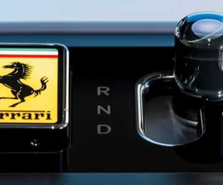 Ferrari Luce Gearshift Detail