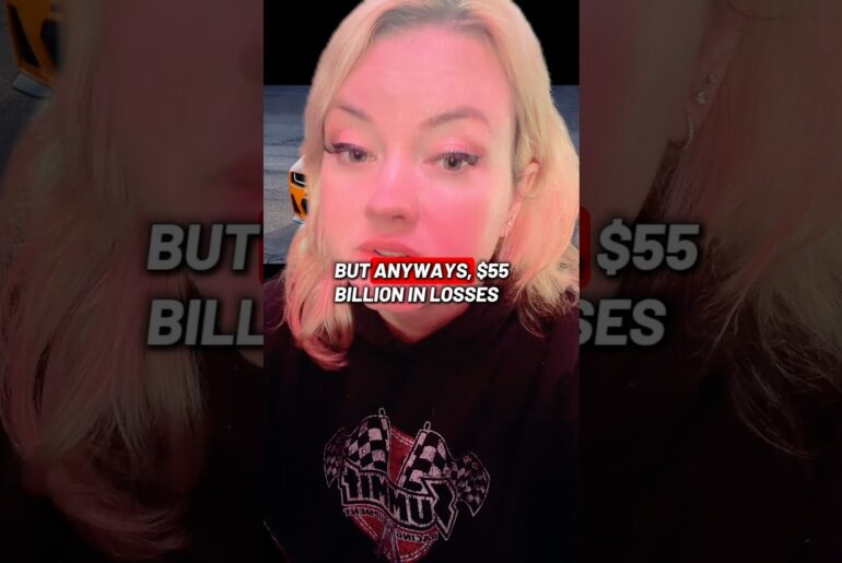 55 billion dollars gone. #ev #cars #electric #cars #market