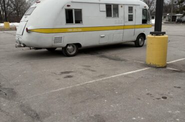 In the parking lot where I work right now.