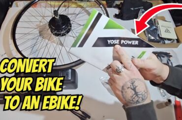 DIY E-Bike Conversion Kit: YOSE Power Build & Review