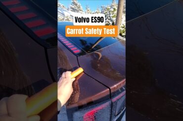 Volvo ES90 Carrot Safety Test. #electriccar #volvoes90 #safetytest #volvo volvo