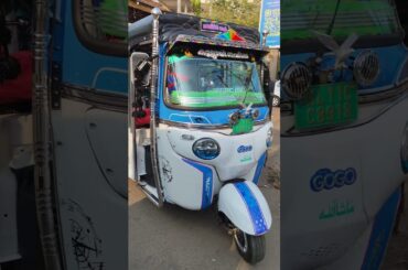 modified electric auto rickshaw (bajaj gogo)