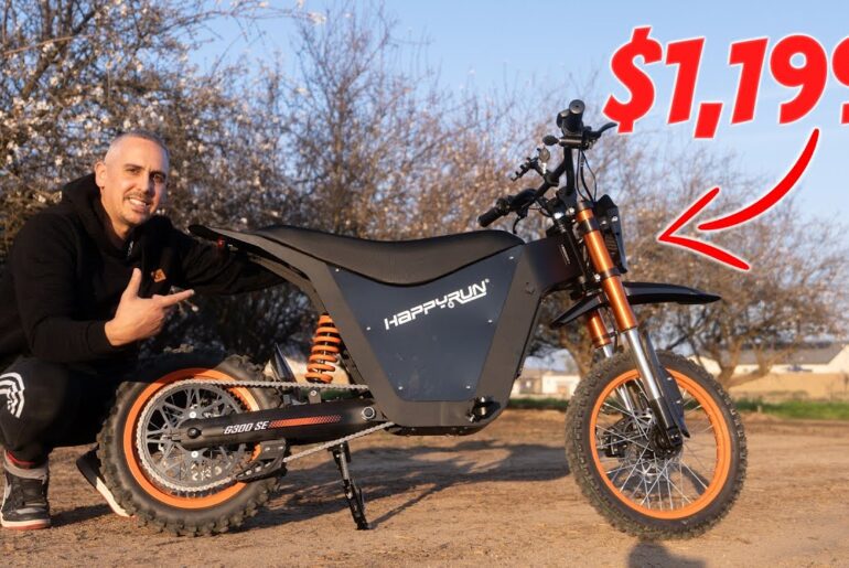 HappyRun G300 SE Electric Mini Dirt Bike FULL DETAILED Review