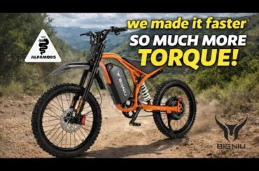 Bigniu BGS PRO Controller Tune! Electric Dirt Bike Tune