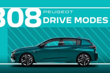 Peugeot Tutorials | 308 and 308 SW Drive Modes