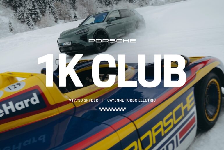 The 1k club | 917/30 Spyder and Cayenne Turbo Electric​