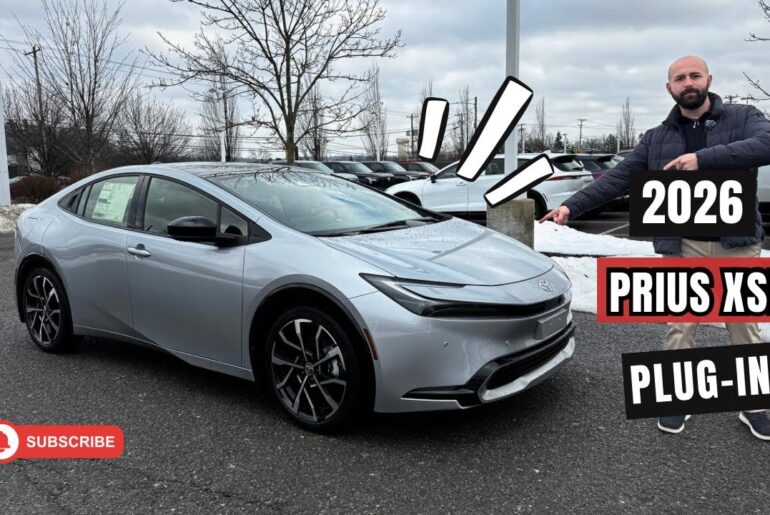 The 2026 Prius Plug-In Hybrid Is Toyota’s Smartest Car Yet