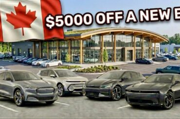 Canada’s $5000 EV Rebate Is Back! What You Need To Know