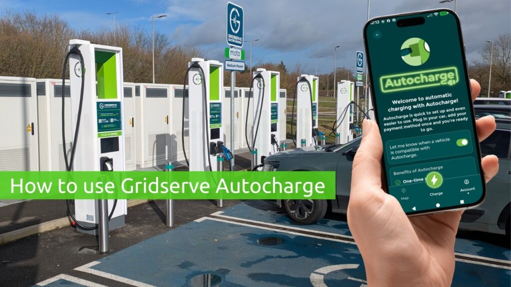 How to setup and use Gridserve Autocharge - plug in & go EV charging ...