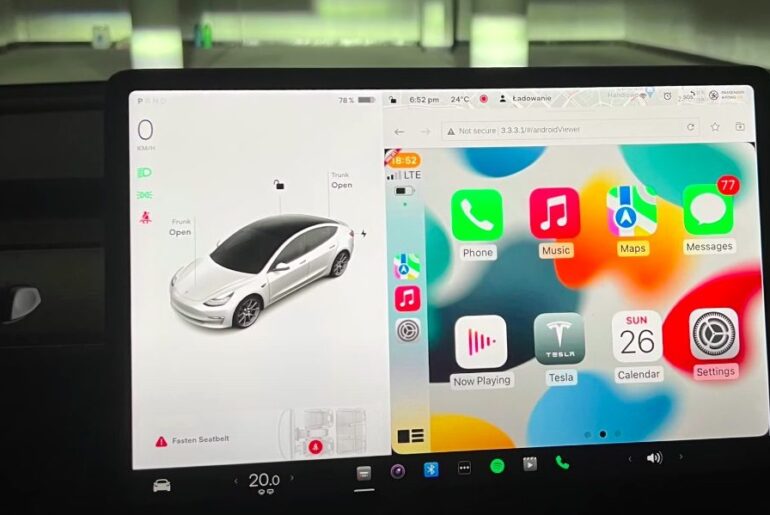 Tesla hasn't adopted Apple CarPlay yet for this shocking reason