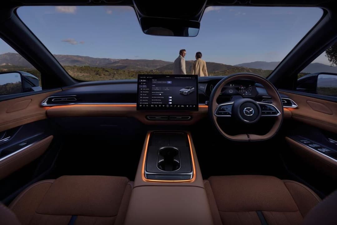 Mazda 6e interior