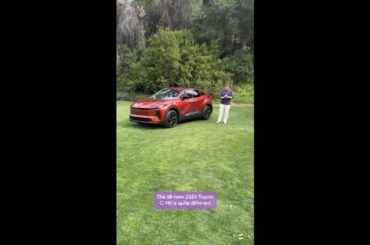 The Toyota C-HR is all-electric for 2026!