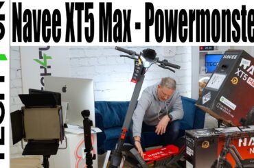 Navee XT5 Max E-Scooter | 2.200W Monster | Konkurrenzlos gut?