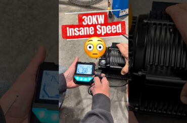 This 30Kw Motor is INSANE! What e-bike should we put it in?! #ebike #electricbike #emoto #offroad