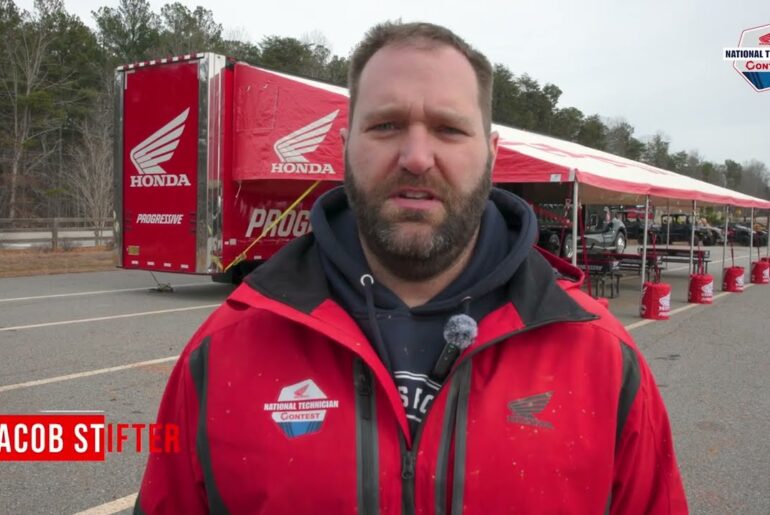 Honda National Technician Contest – 2 Wheel Winner: Jacob Stifter, Davis Motorsports of Delano
