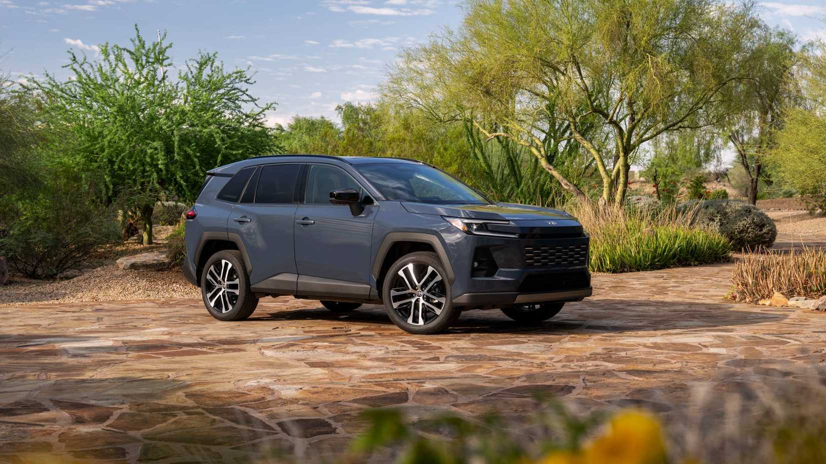 Front 3/4 view of a 2026 Toyota RAV4 Hybrid Limited