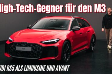 AUDI RS 5: Biturbo-V6 als PHEV mit 470 kW / 639 PS | Limousine + Avant | Preis | 2026 / 2027