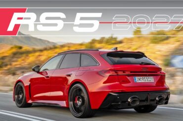 630 HP!? Audi’s NEW RS5 Is a Plug-in Hybrid Monster